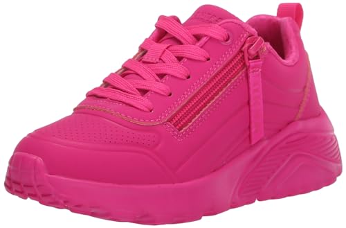 Skechers 310392L Girls Uno Lite-Neon Zip Sneaker cover