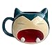 laifen Tazza, Tazza d'Acqua in Ceramica, Tazza di caffè Tazza da Snorlax - Regalo di Ventilatore Anime Snorlax (Color : Snorlax)