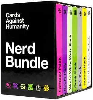 Cards Against Humanity: Nerd Bundle • 6 Themed Packs + 10 All-New Cards