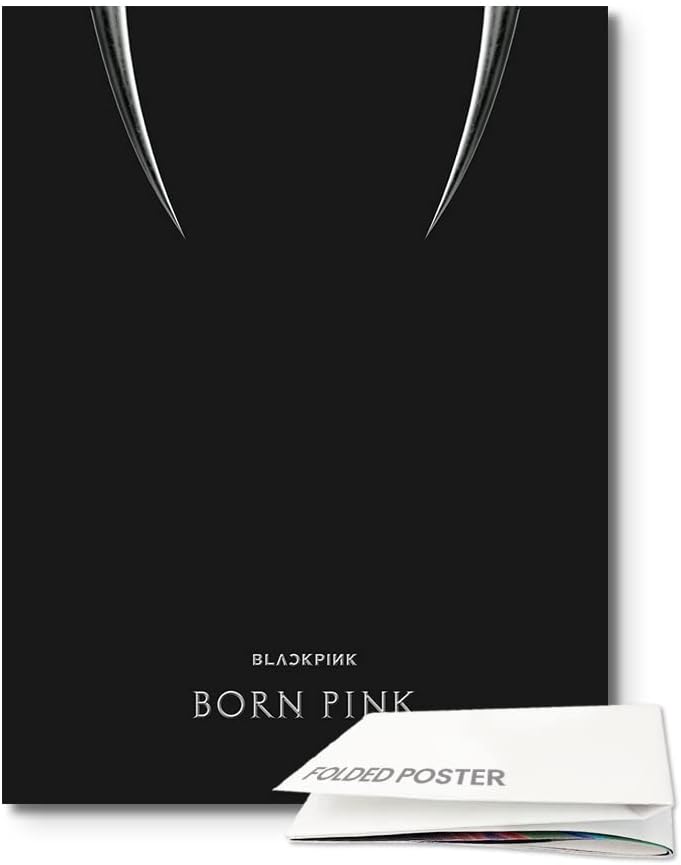 Dreamus BORNPINK 2nd ALBUM [BORN PINK] BOX SET [BLACK ver.] + Pre-order Folded poster (YGP0181)