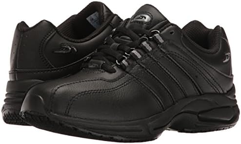 Dr. Scholl's Shoes Women's Kimberly II Slip Resistant Work Sneaker,Black Leather,6.5 | Image 6