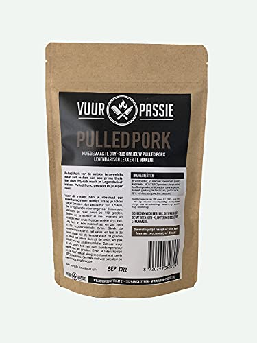 Vuur&Passie Pulled Pork dry-rub (300 gram) - Afbeelding 3