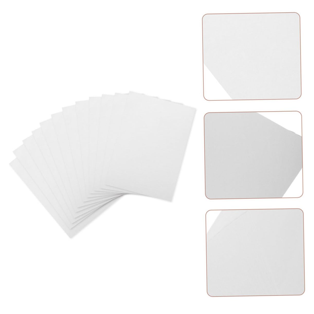 Aquarellpapier 160g, 8k, 100 Blatt, Weißes Künstlerpapier | Grobe Struktur, 2 Stück-packung, für Malerei mit Wasserfarben, Stabiles Papier für Vielseitige Techniken