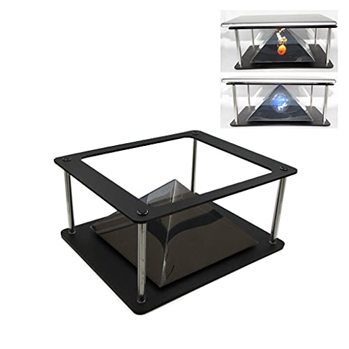 Pad Tab-let PC 3D Holo-graphical Hologram Display Stand Projector Py-ramid Personal Entertainment Present Display Projector
