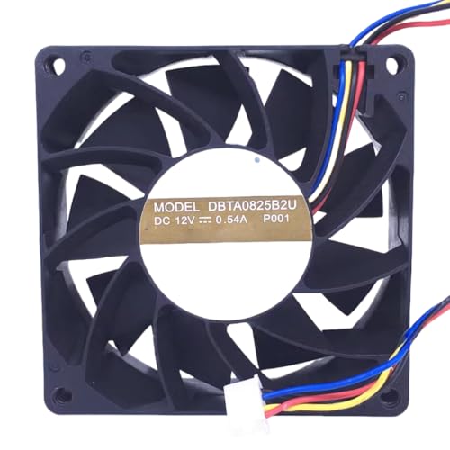 Ventilador de refrigeración DBTA0825B2U DC12V 8025 de 80x80x25mm para disipador térmico industrial