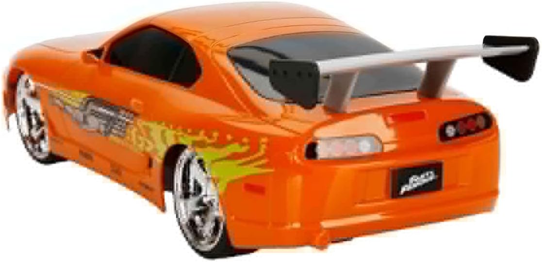 Jada Fast&Furious RC Car 1995 Toyota Supra-Orange 1:16