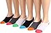Converse Cut-for-Chucks 6-Pair Pack Multi Women's No Show Socks Shoes