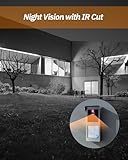 TMEZON Video Türsprechanlage mit Türöffner, 2-Draht Kabel, 7-Zoll-Farbmonitor mit HD-Türklingelkamera, 2-Wege-Audio, Nachtsicht,16 Klingeltöne, Unterstützt 2 Schlösser,für 1 Familie - 4