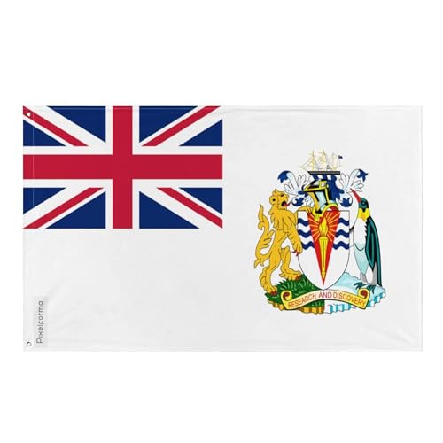 Drapeau Territoire antarctique britannique anti-déchirure polyester 10 œillets Pixelforma - 2