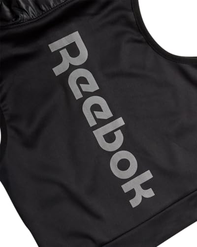 Reebok Boys Athletic Set - 3 Piece Zip Puffer Vest, Long Sleeve Jersey Tee, and Fleece Jogger Pants for Toddlers/Boys (12M-7)4