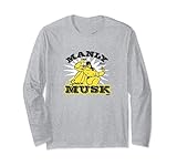 Space Ghost Vintage Manly Brand Space Musk Distressed Pose Long Sleeve T-Shirt