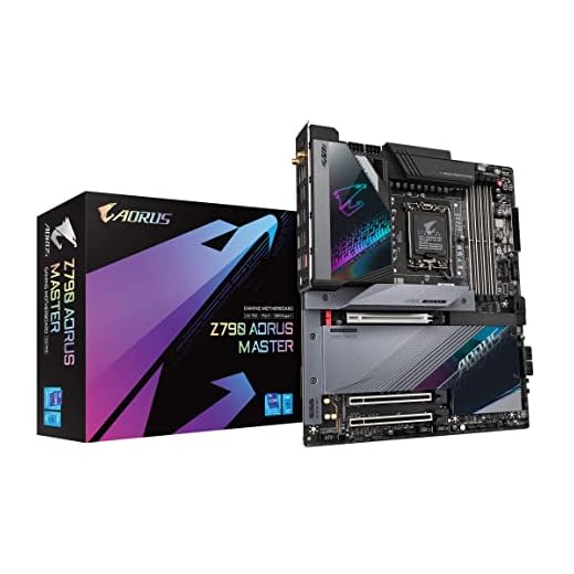 GIGABYTE Z790 AORUS Master EATX Motherboard with DDR5, PCIe 5.0, WiFi 6E, 10GbE LAN, Q-Flash Plus