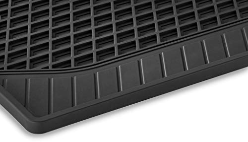 Tapis de sol Mercedes Vito Viano W639 caoutchouc noir habitacle conducteur passager 2003-2010