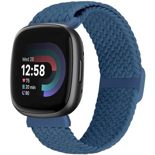 BTTNG Lk̂ґgoh Fitbit Versa 3/Versa 4/Sense 2/Sense jA\ȃXgb` iC uXbg \ [v X|[c Xgoh Versa 3/Versa 4/Sense 2/Se