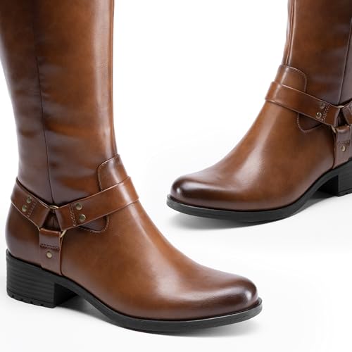 DREAM PAIRS Comfort Knee High Boots