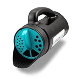AquaDoc Ice Melt Hand Spreader for Snow Salt, Fertilizer, Grass Seed Shaker - Multi-use Hand Held Salt Spreader for Snow with Multiple Size Openings