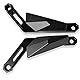 ZHUOWU Motorrad-Sturzschutz Sturzpads Crashpads Rahmen Sliders für MT09 2013-2020 MT-09 Tracer 2014-2020 Tracer 900 GT 2018-2020 XSR900 2015-2020 XSR900 2017-2020 Schwarz