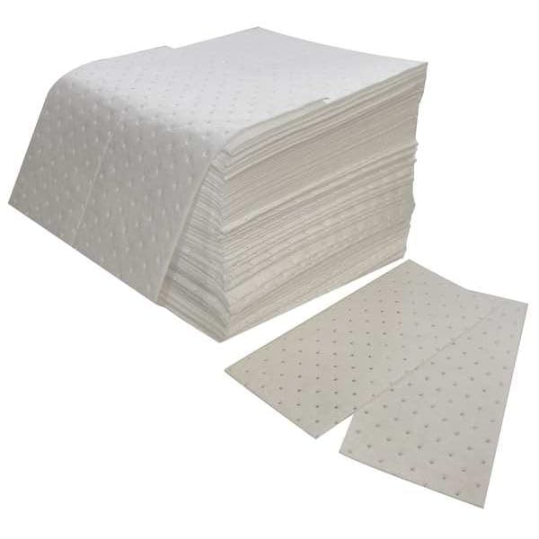 Absorbent Pads, 16 in. W, 24 gal, PK100
