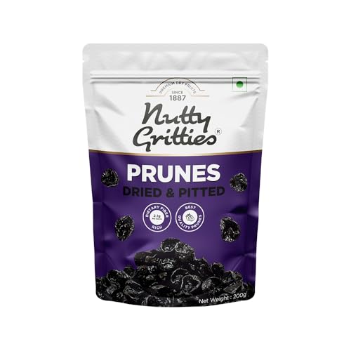 Nutty Gritties California Pitted Prunes 200g | Dried Fruit Plums ...