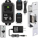 UHPPOTE Door Access Control Kit with Fail Safe Electric Strike Lock Remote Control