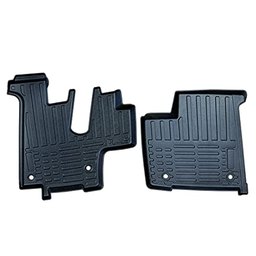 FIT Black Rubber Floor Mat Standard Transmission for Kenworth T600 2006 to 2007 Models ; T660 2007 to 2015 Models ; T800 2006 to 2015 Models ; W900 2006 to 2015 Models (FT-806)