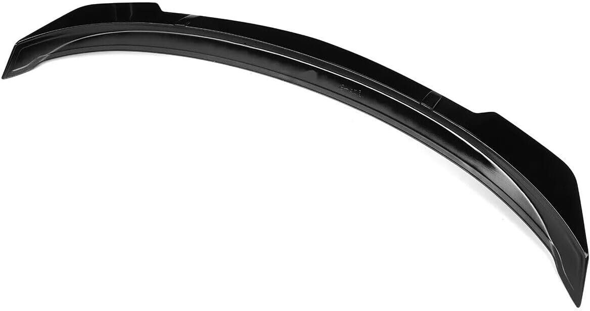 Rear Trunk Spoiler Compatible with 2018-2024 Toyota Camry SE XSE L LE XLE Hybrid, V2 Style Fits for 18-24 Sedan, High Kick Spoiler Wing Lip (Glossy Black)