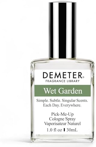 DEMETER Natural Perfume Spray Cologne for Women, Wet Garden, 1 oz