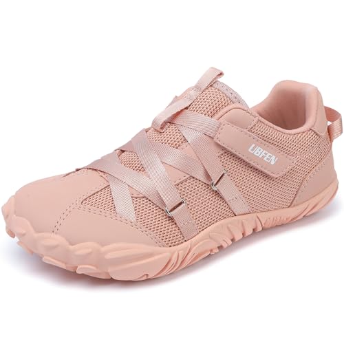 Image of UBFEN Kids Barefoot Shoes Zero Drop Wide Toe Box Sneakers for Boys Girls | Hook&Loop, Lightweight, Breathable, Suitable for Hiking, Walking, Tennis, Running, Daily Wear, Toddler, Little Kid, Big Kid