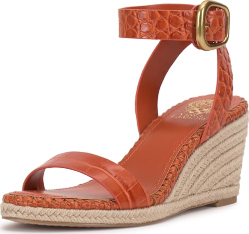 Image of Vince Camuto Fainel Ankle Strap Espadrille Wedge Sandals