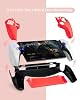 UYIYE PlayStation Portal Case, Rubber Skin Cover for PS Portal Remote Player, Thin Fit Designed Protective Case with Comfortable Grip, Shockproof Scratch Resistant & Heat Dissipation Design-Red&Balck #3