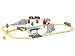 PLAYTIVE Spielzeug-Eisenbahn Kinder 2X Loks (1x Batteriebetrieb) und 2X Waggons 60-teilig