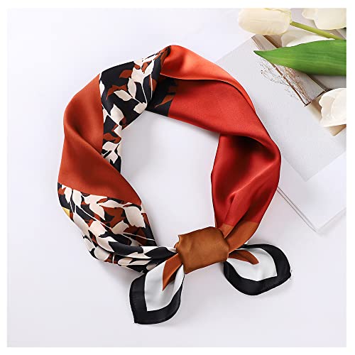 Silk women scarf female printed chiffon headwomen scarf2