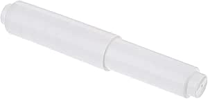 Amazon.com: generic 2 X Spring Loaded Toilet Roll Holder Insert White ...