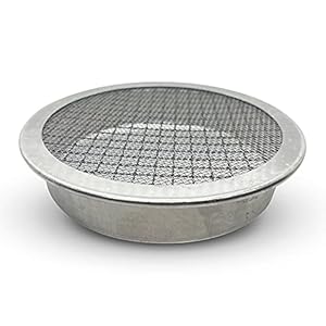 Rain Barrel Screen: 4 inch Aluminum Installs in Minutes – Keep Mosquitos and Debris Out Of Your Rain Barrel – Rain Barrel Diverter Kit – Rainwater Collection System – Rain Barrels – Rain Barrel Kit