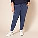 Amazon Essentials Women's Fleece Jogger Sweatpant (Available in Plus Size), Navy Heather, X-Small