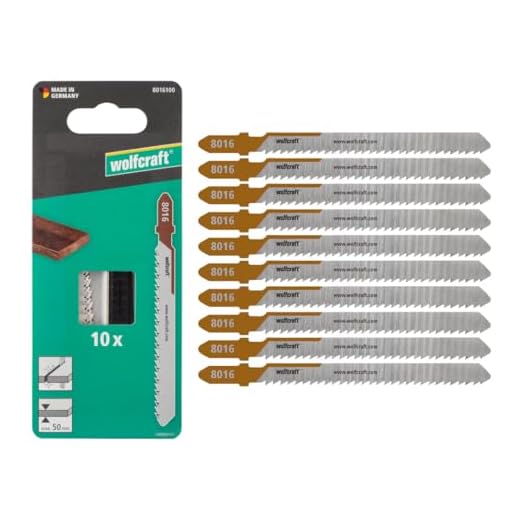 Wolfcraft 10 Bi-Metal Jigsaw Blades