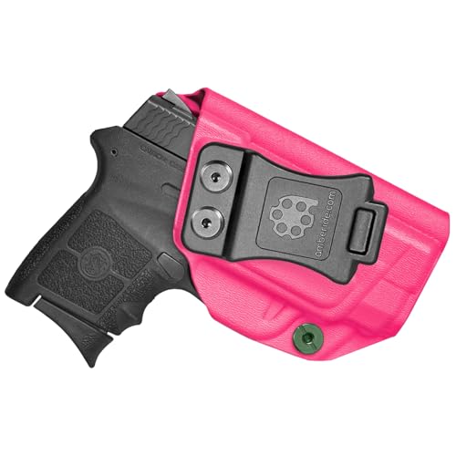 Amberide IWB Kydex Holster for Smith & Wesson Bodyguard 380 Auto, Concealed Carry, No Optic/No...