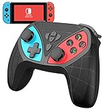 CTPOWER Wireless Controller for Nintendo Switch/Lite/OLED Controller with a Mouse Touch Feeling on Back Buttons, Extra Switch Pro Controller with Wake-up,Programmable, Turbo Functio