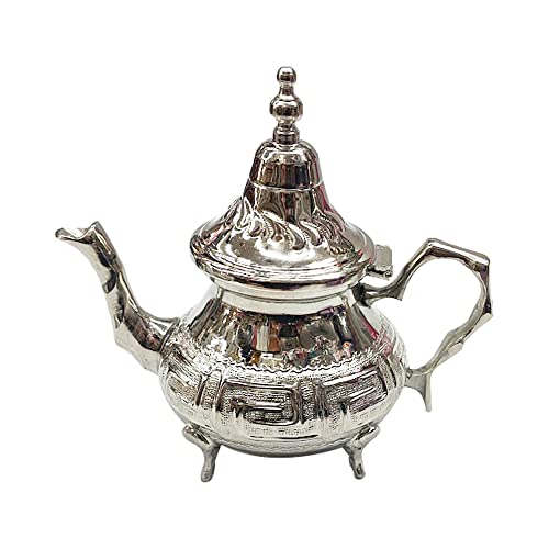 Ensemble de thé traditionnel marocain complet pour un service sans gouttes - 3