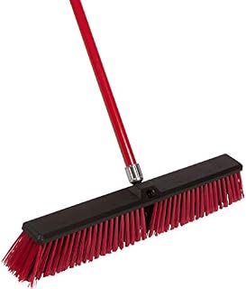 Tidy Tools Large 24'' Multi-Surface Push Broom with Alloy Handle
