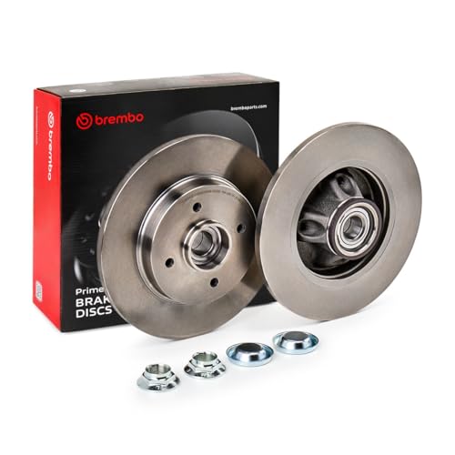 Disque de frein Arrière 08.A729.17 résout usure asymétrique Peugeot 5008 plein Ø268mm