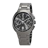 Rado D-Star Chronograph Automatic Ceramic Dark Grey Dial Mens Watch R15198102