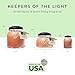 A Cheerful Giver - Juicy Peach Papa Scented Glass Jar Candle (34oz) with Lid & True to Life Fragrance Made in USA