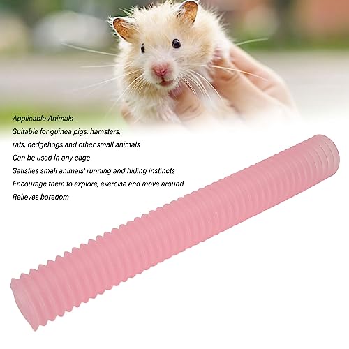 Brinquedo de tubo de hamster esconderijo de animais pequenos para porquinhos-da-índia, porcos-da-índ