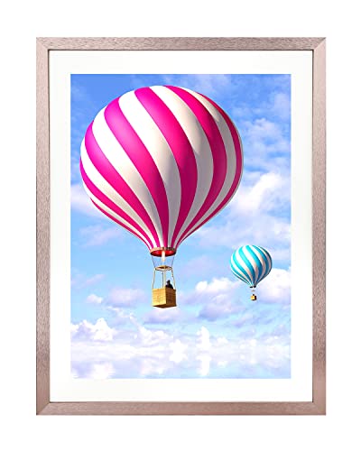 Mxtallup 12X16 Diamond Painting Frames 30X40Cm Diamond Painting Picture Frames Wood ,Display Pictures 10X14 Inch/25X35 Cm With Mat Or 12X16 Inch /30X40 Cm Without Mat, Diamond Art Frames Rose Gold Color (Tyk0023) #TOP7