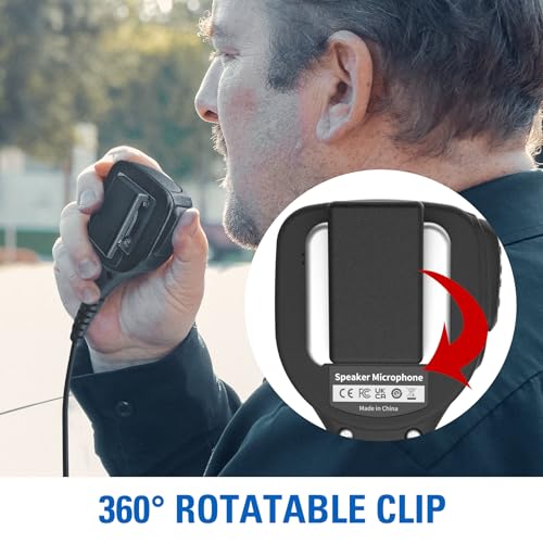 GMRS Ham Radio Compatible with BTECH Samcom (Black-2pc) — view 2