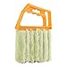 Zerone 7 Finger Dusting Cleaner Tool, Hand-Held Window Shutters, Blind Dust Cleaner Mini Duster Brush, Removable Washable Brush Tools for Window Shutters Blind Air Dust