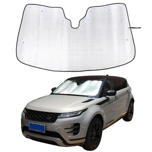 Parasol de coche para viajes de verano en Range Rover Evoque protector solar de parabrisas
