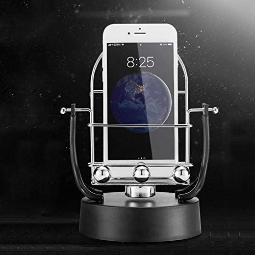 Preisvergleich Produktbild TOMATION Desk Toys Rocker-Handyhalter - Anzahl mobiler Gehschritte - Rotary Swing Balance Ball - Elektronische Ewige Bewegungsmaschine