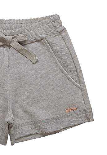 Shorts Infantil Em Moletinho, Quimby, Meninas, Mescla Cinza Medio, 14